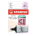 STABILO BOSS MINI EVIDENZIATORE PASTEL LOVE 2.0 COLORI PASTELLO ASTUCCIO 3 PZ