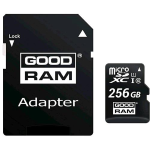 GOODRAM MICRO SD 256GB + ADATTATORE CLASSE 10