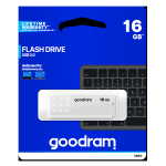 PENDRIVE GOODRAM 16GB UME2 WHITE USB 2.0 - RETAIL BLISTER
