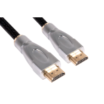 CLUB3D CAVO VIDEO HDMI2.0 ACTIVE 4K 60HZ 8GBPS CERTIFIED PREMIUM HIGH SPEED 3M M/M NERO/GRIGO