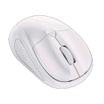 TRUST PRIMO MOUSE OTTICO WIRELESS 1.600 DPI 4 PULSANTI DESTRO MANCINO MATT WHITE