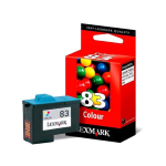 LEXMARK 83 CARTUCCIA INK JET COLORE PER X5100 / X5130 / X5150 / X5190 / X6100 / X6150 / X6170 / X6190 / Z55 / Z56 / Z65 250 PAGINE