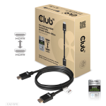 CLUB3D HDMI 2.1 MALE TO HDMI 2.1 MALE ULTRA HIGH SPEED 10K 120HZ 1M.5/ 4.928FT