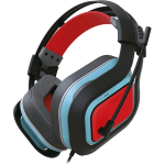 CUFFIE DA GIOCO STEREO CON CAVO BLU E ROSSO HC-9 PER NINTENDO SWITCH /SWITCH LITE  PC  MAC E DISPOSITIVI MOBILI