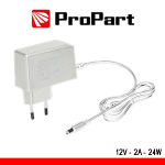 Propart Alimentatore Switching tensione cost 12Vdc 2A (24W) Bianco