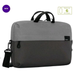 TARGUS SAGANO SLIPCASE BORSA PER NOTEBOOK DA 16" IN TESSUTO RICILCLATO 2 SCOMPARTI CON TRACOLLA NERO