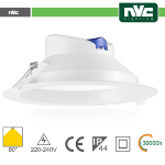 LUCE CALDA - 3000K DOWNLIGHT LED IP44 17W 3000K 1550LM 90Âº FORO:145-155MM