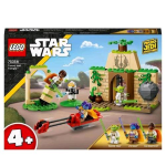 LEGO STAR WARS TEMPIO JEDI SU TENOO CON 3 MINIFIGURE E ACCESSORI