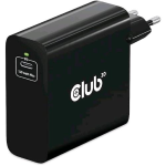 CLUB 3D TRAVEL CHARGER 140 WATT GaN TECHNOLOGY SINGLE PORT USB TYPE-C POWER DELIVERY(PD) 3.1 SUPPORT