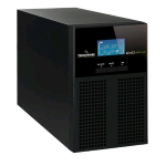 TECNOWARE EVO DSP PLUS UPS GRUPPO DI CONTINUITA 1.200 VA PF 0.9 TECNOLOGIA ON LINE DOPPIA CONVERSIONE PFC ATTIVO BLACK