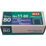 ZENITH MAX VAIMO 80 PUNTI METALLICI 11-80 CONF 10 X 1.000 Pz TOTALE 10.000 Pz