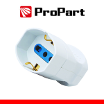 Propart Presa volante Bipasso/Schuko 2P+T